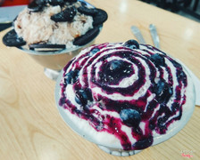 Bingsu việt quất