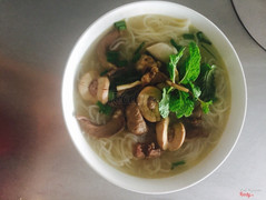 Bún tim ngon ngọt