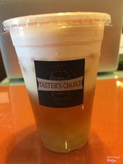 Trà oolong kem sữa thêm trân châu trắng