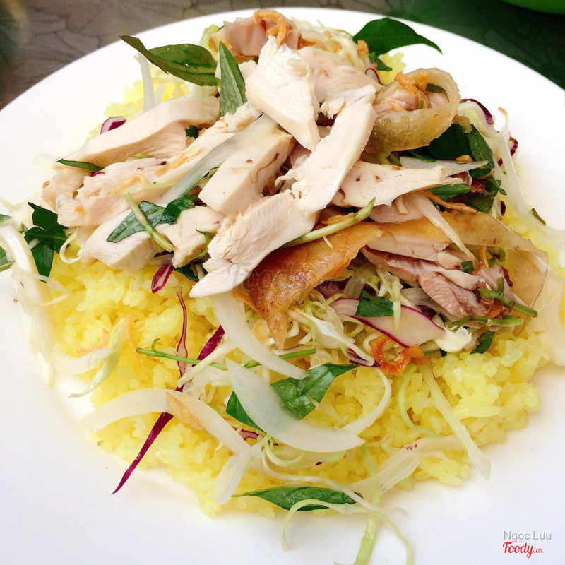Cơm gà Hội An xé
