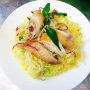 Cơm gà Hội An chặt