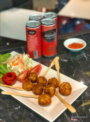 Khoai tây Korokke nhân thập cẩm & Strongbow