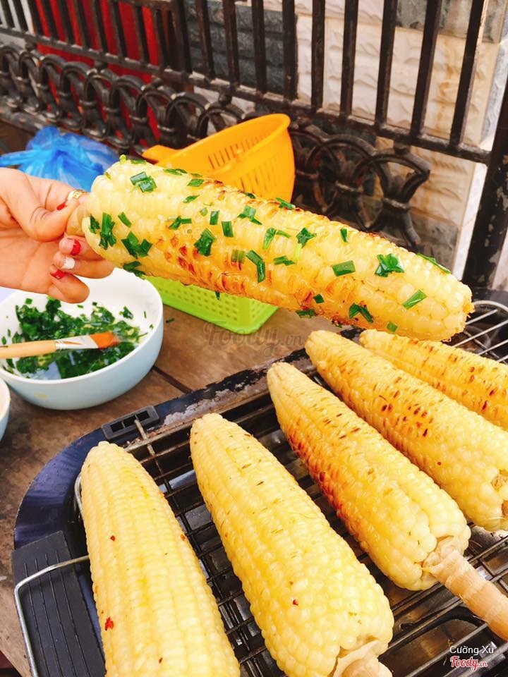 Bắp nướng mỡ hành