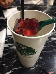 Thạch trong Trà Hoa Hồng 