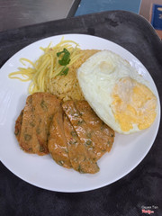 Cơm gỏi xoài chả cá Thái