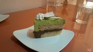 Choco matcha mousse