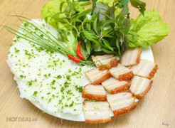 Bánh hỏi 50k/kg ( có kèm dầu, hẹ, nước mắm )
