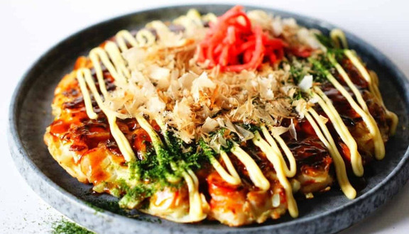 Okonomiyaki - Bánh Xèo Tuyệt Thực