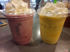 Blueberry chiller và mango chiller