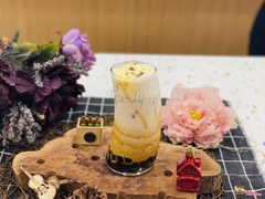 Green Coffe House trà sữa nướng kem trứng cháy 49k