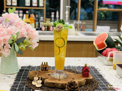 Green Coffe House trà ô long chanh ngừng ô mai 39k