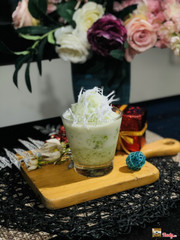 Cốt dừa cốm xanh đá xay Green Coffe House 55k