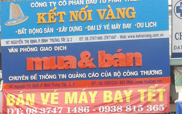 Đại Lý Vé Máy Bay Kết Nối Vàng - Nguyễn Thị Định