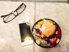 Patbingsu hoa quả