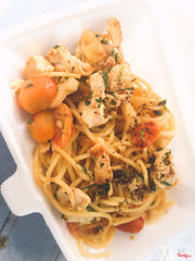 Mỳ gà húng quế