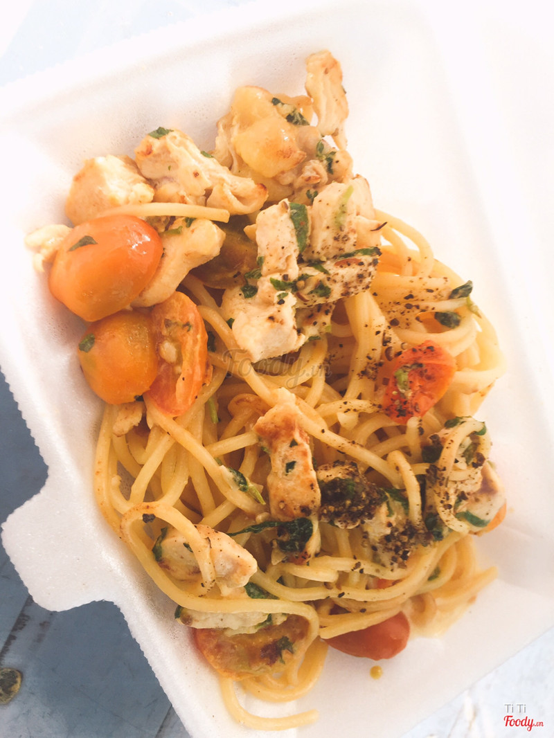 Mỳ gà húng quế