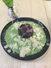 Patbingsu trà xanh