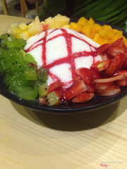 Bingsu hoa quả