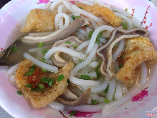 Bánh canh bao tử da heo phồng