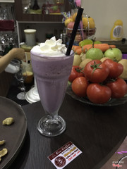 Milk shake việt quất