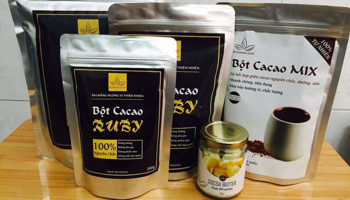 Botcacao.com - Bột Cacao Nguyên Chất Ruby 