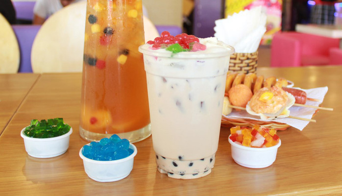 Cherry Milk Tea