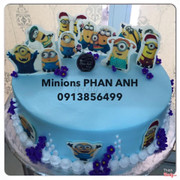 Bánh Kem Minion. Liên hệ để được tư vấn, đặt bánh và giao tận nơi: 0983880898. Bánh Kem Phan Anh ĐC: 1603 Tỉnh Lộ 10, Phường Tân Tạo A, Quận Bình Tân, Hồ Chí Minh ĐT và Zalo: 0983880898. 