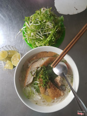 Bún chả cá nha trang 