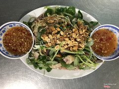 Goi vit trộn cang cua