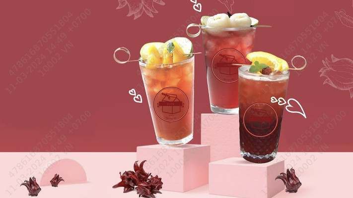 Sữa Chua Mix Pinkfood - Trà Đào, Trà Vải & Cacao - Phan Đăng Lưu