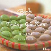 Bánh trứng gà non ngon ngon , giòn giòn