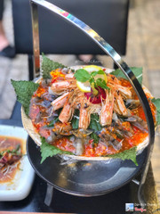 Tôm tươi tê tái
