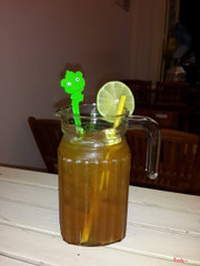 Trà xanh chanh tắc