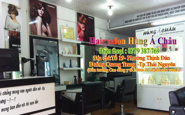 Hùng Á Châu Hair Salon - Quang Trung