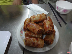 chả giò nóng & giòn