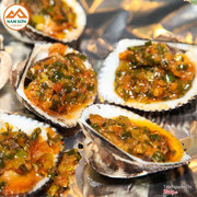 hào nướng mỡ hành