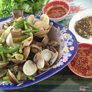 Nghêu hấp sả 