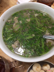 Canh sườn sấu 