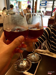 Uống cf như uống rượu nho vậy đó