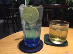 soda blue curracao