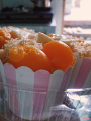 Bánh Bông Lan Phô Mai - Chà Bông - Trứng Muối