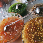 Chè Thái - Chè khoai - chè bưởi và trân châu cam dai giòn