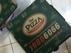 Pizza ở đây ăn cũng ổn. Vỏ bánh giòn giòn như bánh rán k hiểu sao 🤣 nói chung là ngonnn 🍕👍🏻