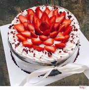 Red velvet dâu tây!