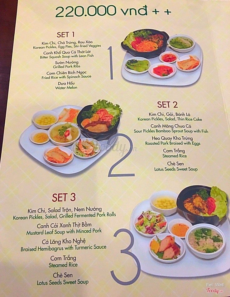 Menus