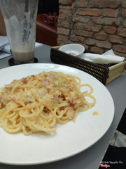 Mì ý sốt kem Carbonara 48k