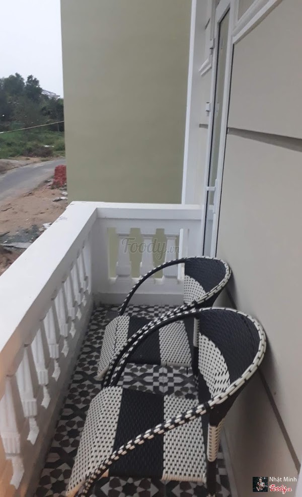 Khu vực ngồi ngắm cảnh ban công