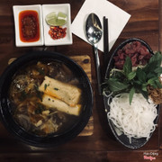 Bún bò thố đá