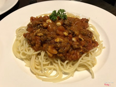 Spaghetti bò bằm