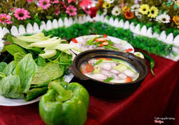 Bạch tuộc nhúng mẻ